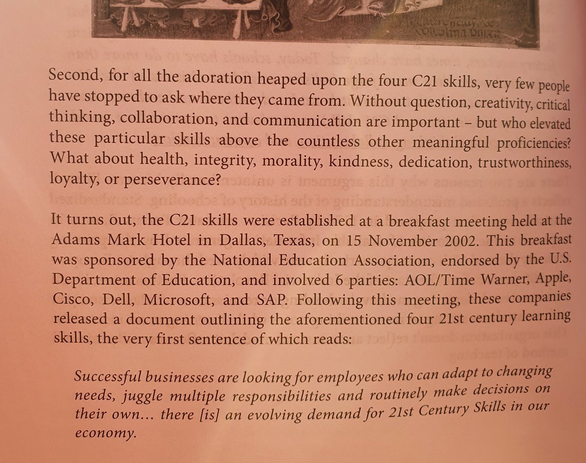 Impact (@impactwales) on Twitter photo The birth of 21st Century skills is not what you might expect. Thoroughly fascinating & enlightening read by <a href="/JCHorvath/">Joseph Horvath</a> <a href="/davidbott/">David Bott</a>
Should our curricula be defined by what big business deems important? The birth of 21st Century skills is not what you might expect. Thoroughly fascinating & enlightening read by <a href="/JCHorvath/">Joseph Horvath</a> <a href="/davidbott/">David Bott</a>
Should our curricula be defined by what big business deems important?