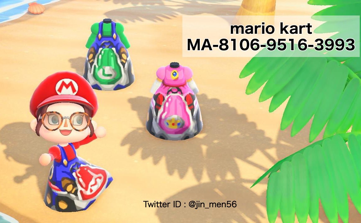 あつ森 × 桃鉄 × マリオカート あつ森でマリオカート再現】マリオカートどう森コース完成