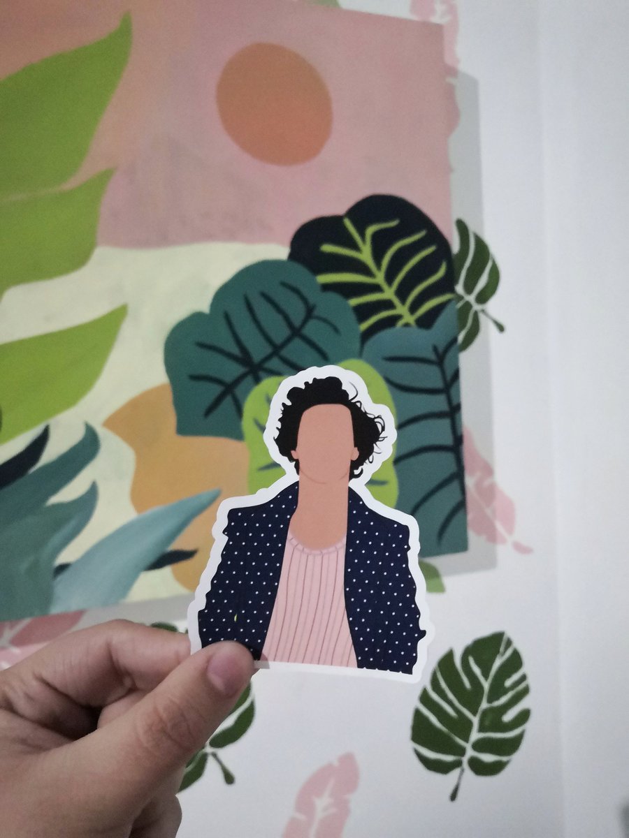 purplepinkVal's tweet image. Prometo que ya es lo último relacionado a esta ilustración, pero si o si necesitaba hacerla sticker 😍