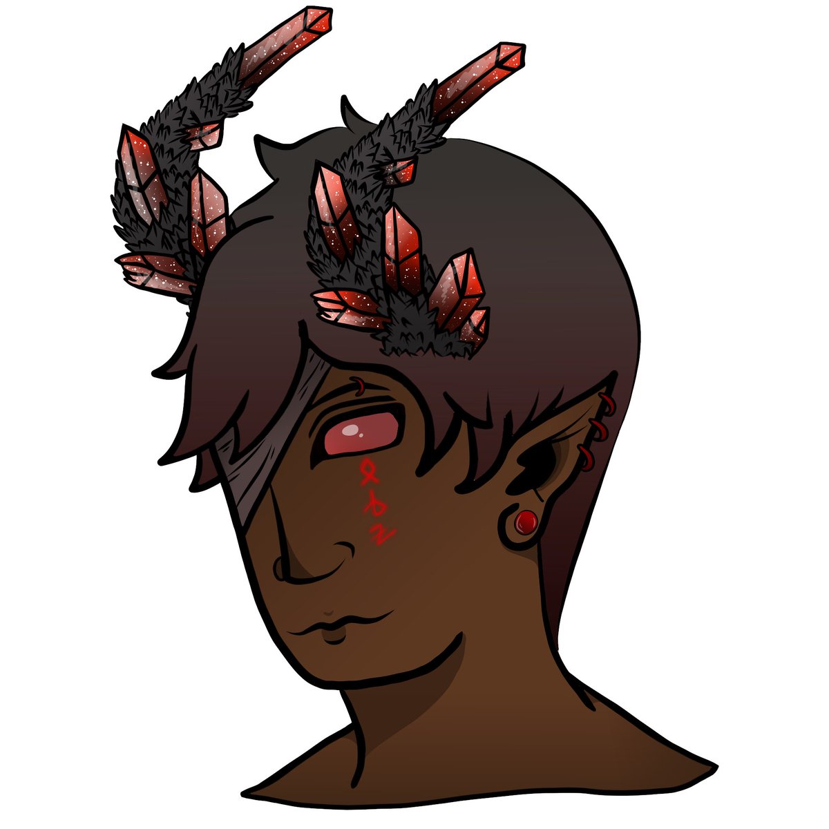 ArsonistMemoirs's tweet photo. Just finished this #Tiefling whom I’ve dubbed Artifice.

Enjoy.

#dnd
#dungeonsanddragons
#myart 
#ArtistOnTwitter 
#fantasyart 
#fantasy https://t.co/xtW1A9n0OG
