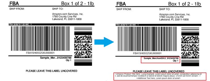 Fba label service