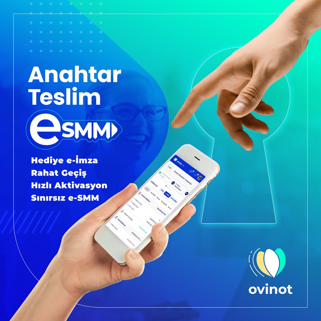 ovinotcom's tweet photo. Anahtar teslim e-SMM.
- Hediye e-İmza
- Rahat geçiş
- Hızlı aktivasyon
- Sınırsız e-SMM
#ovinot #ovinotyeter #esmm #emakbuz #etahsilat #onlineödeme #emm #efatura #eirsaliye #earşivfatura #eimza #avukat #doktor #dişhekimi #veteriner #psikolog #muhasebe #malimüşavir https://t.co/7pjEUhLRzY