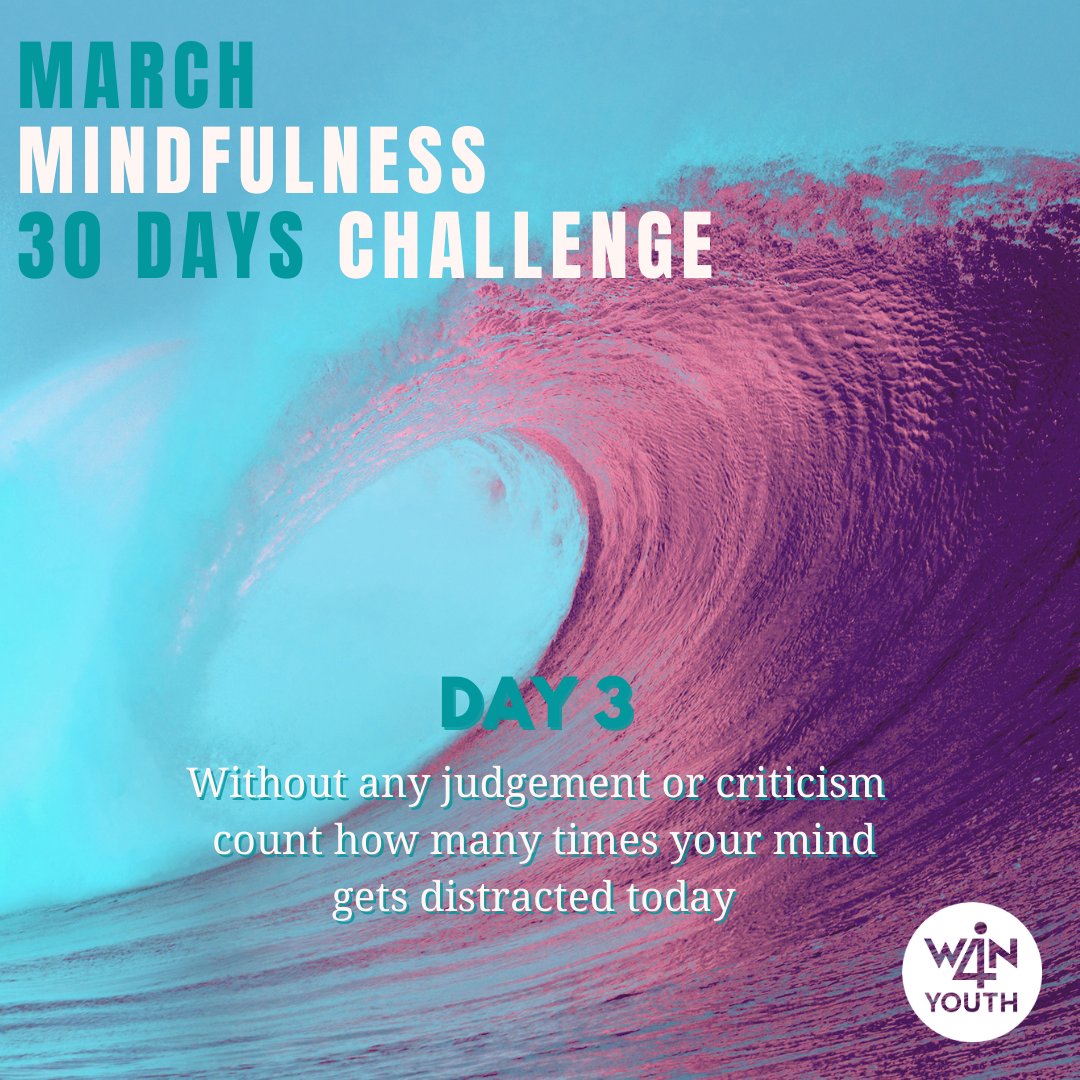 Win4Youth's tweet photo. Day 3 😀 it's all about distraction #win4youth #mindfulness https://t.co/QdcpxEJp21