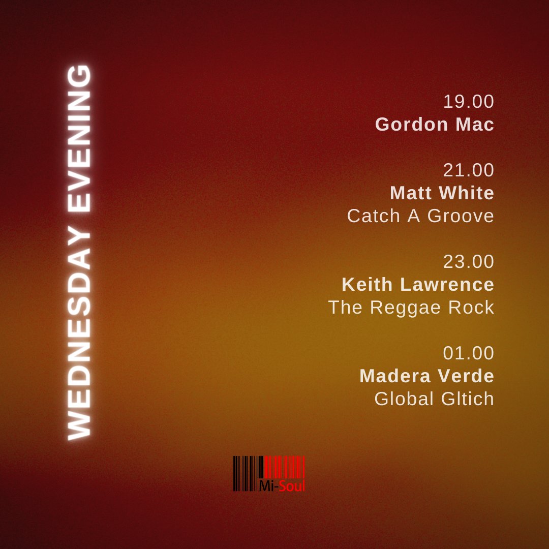 misoulradio's tweet photo. Tonight from 7pm....
#GordonMac @DJMattWhite @djkeithlawrence @MaderaVerde1
Listen via: DAB | App | Online | Smartspeaker
🔊https://t.co/Q1hAV9ALKh https://t.co/fxjlMvl4Gv