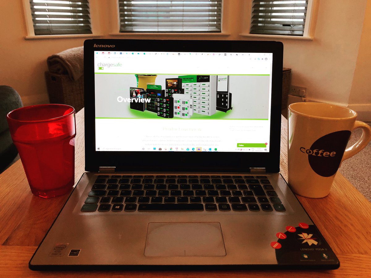 Started at 7am today. Nice to have a lay in. Even Luna is still crashed. Here’s to a busy Wednesday. 👍🏻<a href="/ChargeSafeUK/">ChargeSafe UK</a> #easyshaveclub