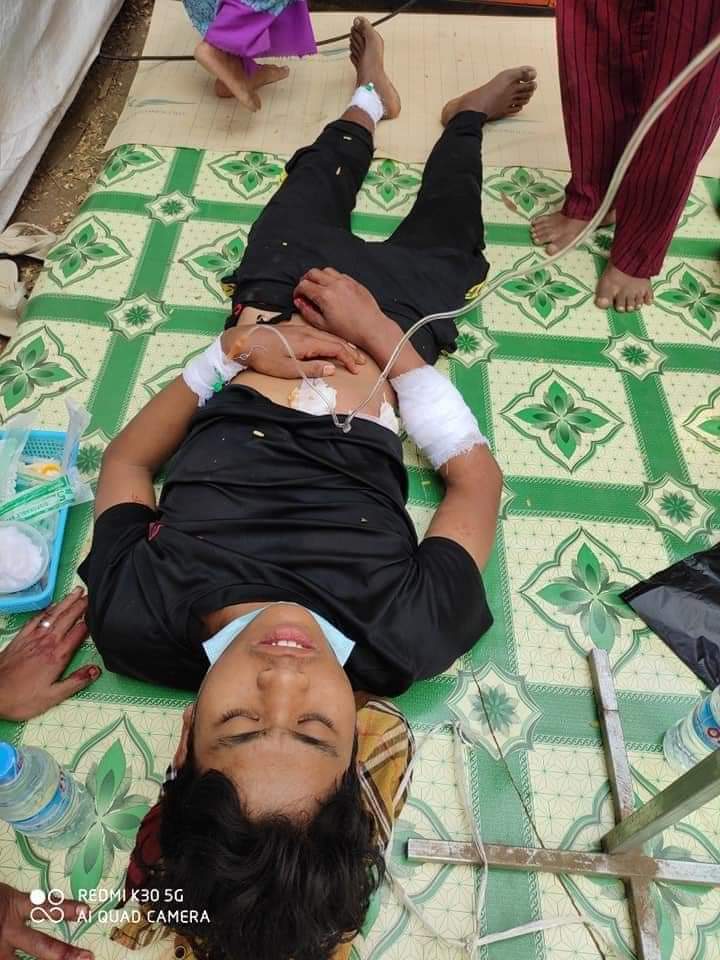 lincomplete2013's tweet photo. Today in Myanmar killed by Min Aung Hlaing's terrorists group. Many innocent people died. #WhatsHappeningInMyanmar #cdm_istheanswer #MilkTeaAlliance #MilkTeaAllianceMyanmar @cvoule @RapporteurUn @POTUS @UN https://t.co/tFudL1tXcl