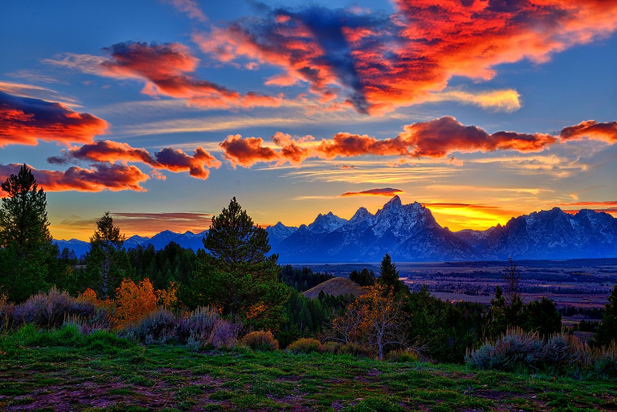 HoganSOG's tweet image. Grand Teton National Park Sunset. Wyoming.
