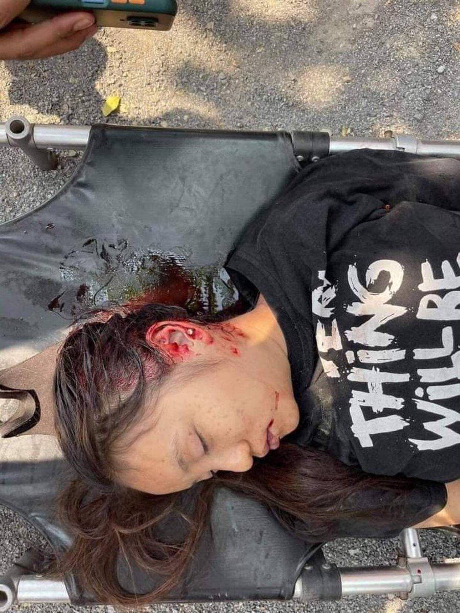 Another youth from Mandalay was shot dead in the head by the Myanmar's Junta. 

#HowManyDeadBodyNeedForUNtoTakeAction
#WhatsHapppeningInMyanmar
#HearTheVoiceOfMyanmar
#CrimesAgainstHumanity
#Mar3Coup