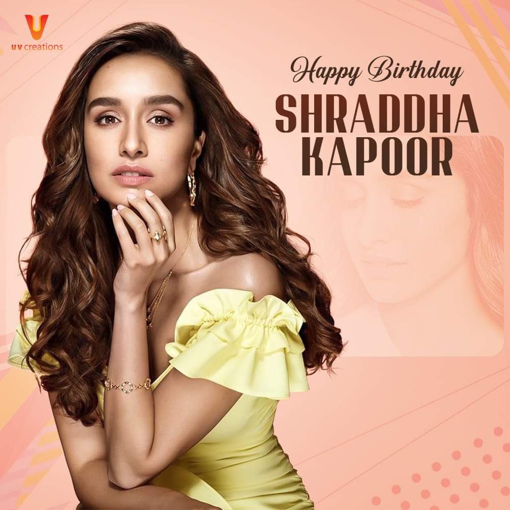 Wishing elegant Shraddha Kapoor  A very Happy Birthday. 