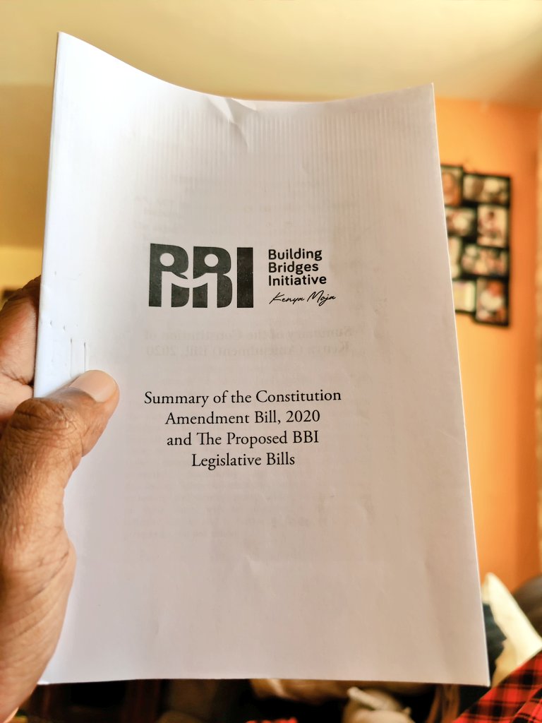 Mumesoma BBI? Do you know the numbers of senators will increase from 47 to 94? Do you know BBI will add 70 new constituencies. <a href="/RailaOdinga/">The Raila Odinga Amolo Foundation</a> biggest complaint since 1997 is "stolen elections" but BBI doesn't have anything to ensure we have free and fair elections. #LindaKatiba