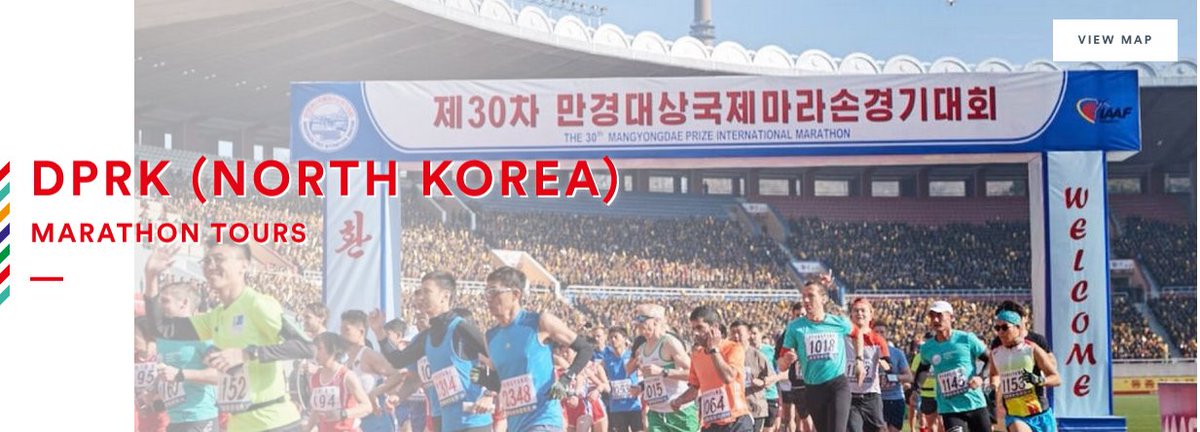 KoryoTours's tweet photo. The 2021 #PyongyangMarathon has been officially cancelled - but next year's race should be happening on April 10th 2022 (depending on the global covid situation of course). Check out the tours on offer to this event at #KoryoTours https://t.co/6q3AJOjO17 #NorthKorea #DPRK https://t.co/G43DV0cJLr