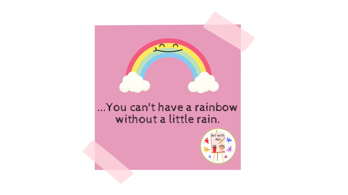 Happy Wednesday! I love this quote so thought I’d share. 🌈 
Hope everyone’s ok &amp; remember things always get better! 💕
#quoteoftheday #artwithabi #rainbow #Wednesday #wellbeingwednesday #edutwitter