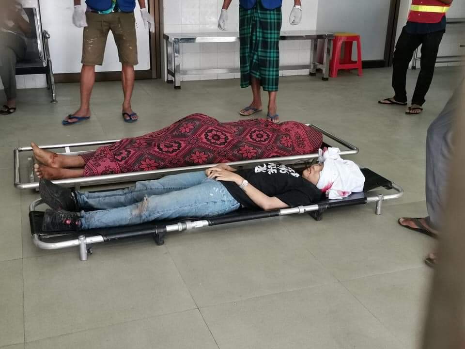 LoveSWAN7's tweet photo. Tw // dead bodies 

Today, two deaths from MANDALAY! The man was 37 y/o and The girl was only 19. I hope the watching world remembers about every precious life we lost this spring and will try their best to give back the Justice we deserve. 

#WhatsHappeningInMyanmar 
#Mar3Coup https://t.co/lFCGN4WXgG