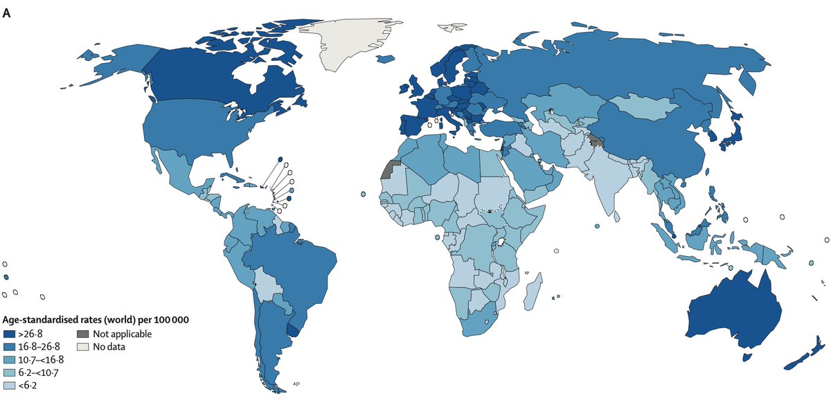 drkeithsiau's tweet image. A must read review on colorectal cancer in @TheLancet @mikewallacemd

1) Incidence 📊
2) Risk factors ⚠️
3) Why colorectal cancers develop 🧬 
4) Differences between left and right sided cancers 🎯

#ColorectalCancerAwarenessMonth 

sciencedirect.com/science/articl…