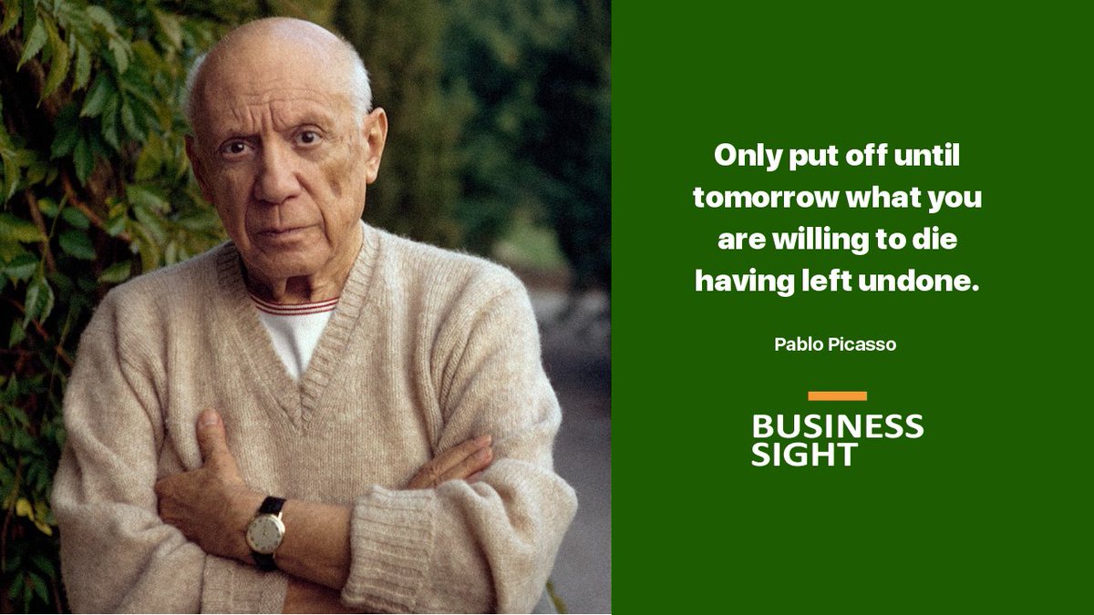 business_sight's tweet image. Only put off until tomorrow what you are willing to die having left undone!
For More: Businesssightmedia.com
#Businesssightmedia #Putoff #Tomorrow #Willing #Undone #motivation #Inspiring