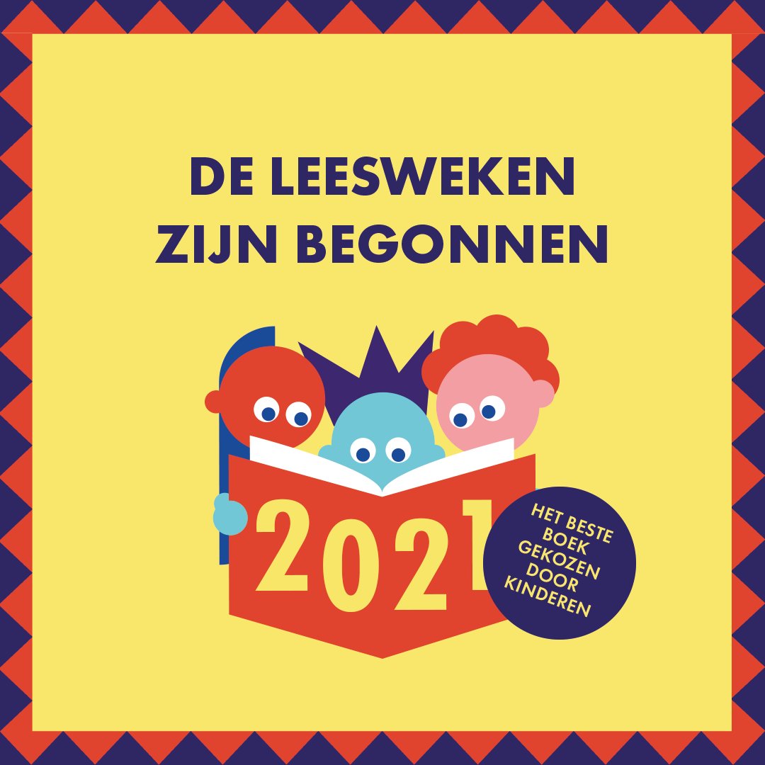 DE LEESWEKEN ZIJN BEGONNEN!
Vanaf nu heb je tien weken de tijd om nieuwe boeken te ontdekken en te bepalen wat het beste boek van het jaar is! Kijk voor de tiplijst van de Kinderjury op kinderboekenweek.nl/kinderjury 

#watisjouwvolgendeboek
#hetbesteboekgekozendoorkinderen