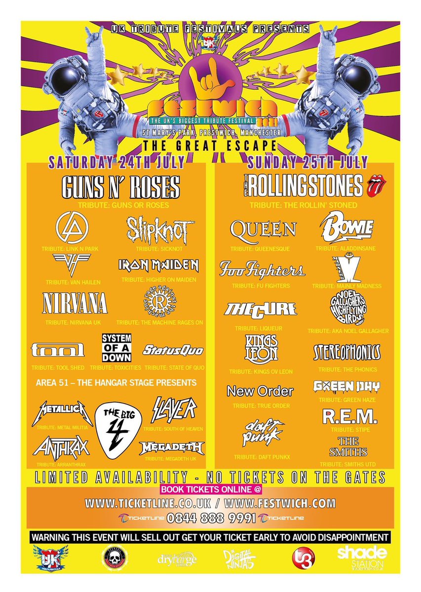 Calling all Boltfest fans. Ours Sister festivals have announced festivals taking part this year 🙏🏻 <a href="/FestwichFest/">Festwich</a> in Prestwich on 24/25th July and <a href="/Rockprestfest/">Rockprest</a> announcement coming soon for Preston 26/27 June 2021. 2 Days family friendly festival, 2 stages, fair grounds. 30 bands