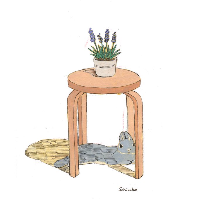 「椅子 植木鉢」のTwitter画像/イラスト(人気順)