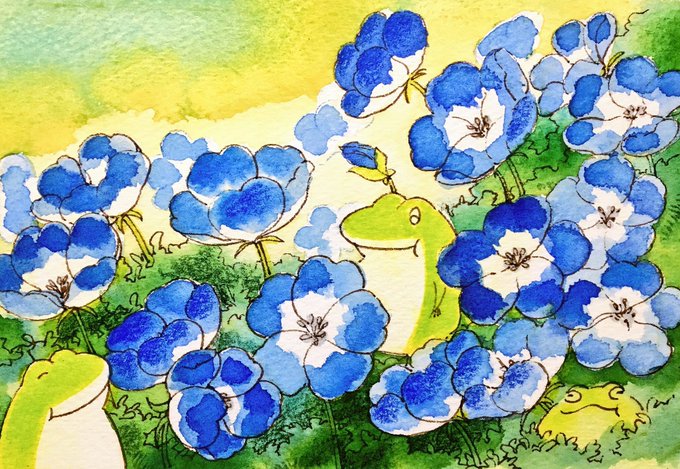行く先々でたくさんのお花があなたに咲いていますように 