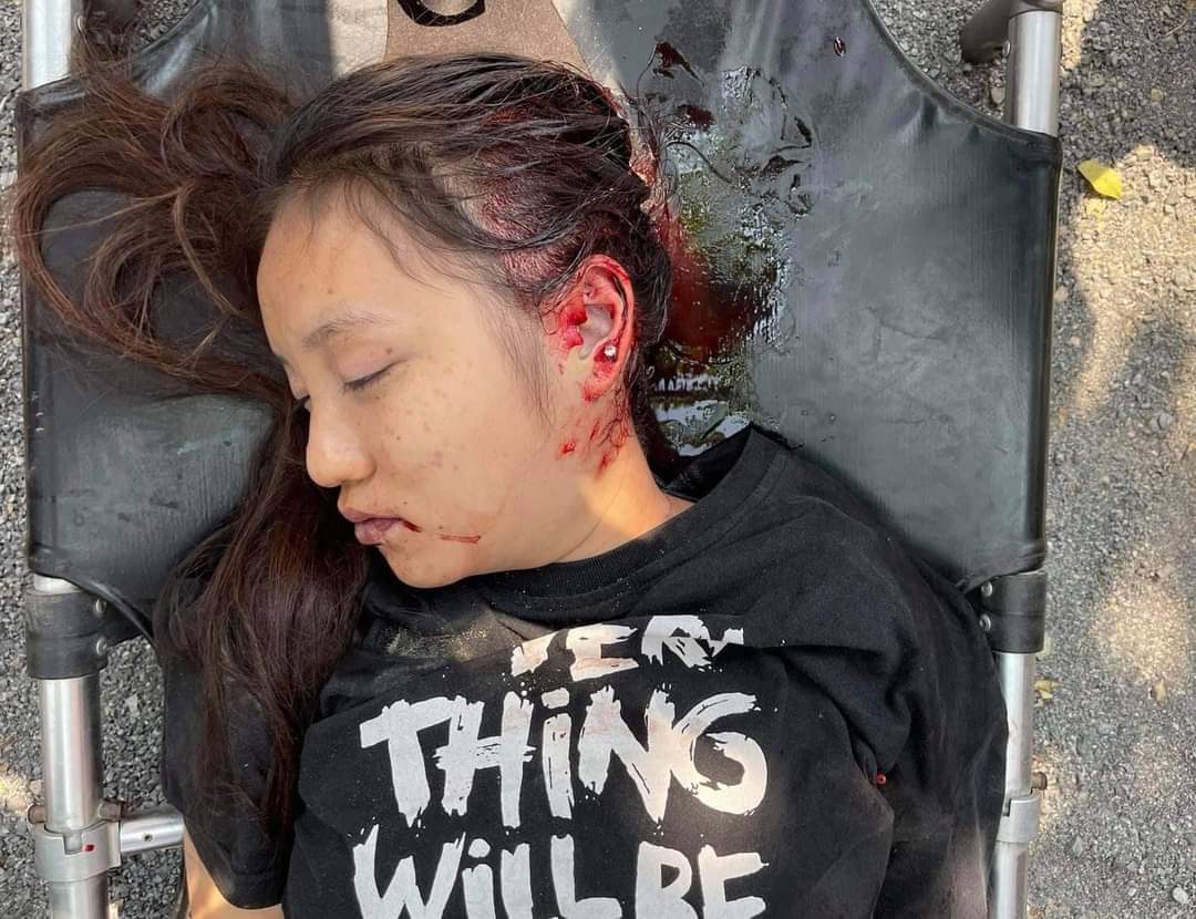 CherryThin18's tweet photo. Terrorists killed the protesters  who was shot dead when riot police and soldiers cracked down on anti-military regime protesters in Myanmar.
#Mar3Coup
#whatishappeninginmyamar
#RejectMilitaryCoup https://t.co/6Ad5K5RURw https://t.co/Zth4okEOKY