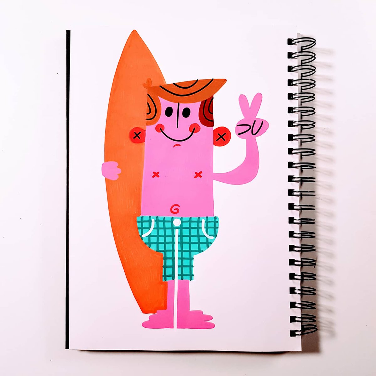 thekorpacademy's tweet photo. Its @pintachan week in the #KorpAcademy and in #PoscaClub we drew his colourful surfer.
#DoodleWithKorp
#Posca
#PoscaPens
#PoscaArt
#PoscaGallery
#POSCAFeature
#UniPosca
#ArtGeckoGallery
#ArtGecko https://t.co/PdlzIQoL4j