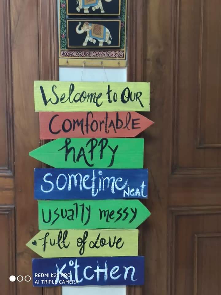 geetztandon's tweet image. Recently I reused #amazon cartons making a creative craft for my kitchen #pledgetoreuse @amazonIN