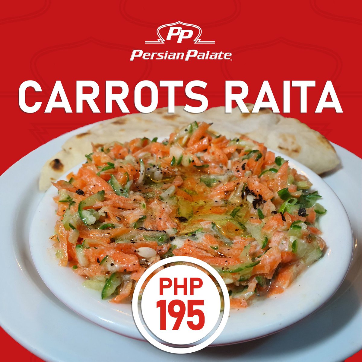 PersianPalatePH's tweet photo. Dish of the day is our new Carrots Raita! Order now and tag us with #persianpalate 🥰🍽
#cebueats #cebufood #cebu #foodph #foodie #food https://t.co/lYOoBBLiqs