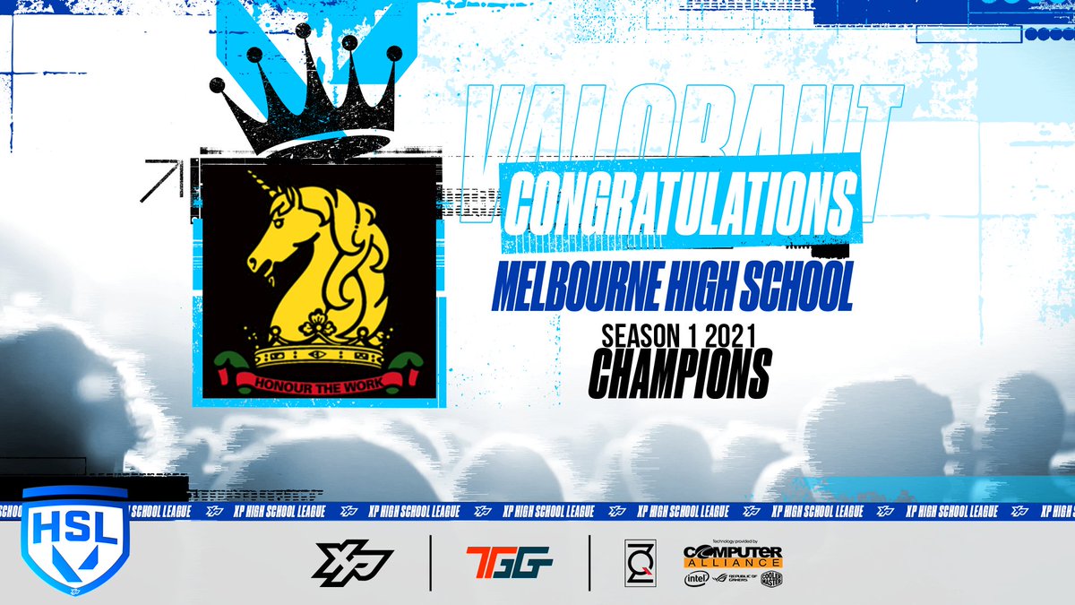 OzEsportsGaming's tweet photo. Congratulations to Melbourne High School
Champions of Australia 🇦🇺🏆

Melbourne High School go back to back in the @XPHSL National #Valorant Championships 

#VALORANT #xphsl #xpesports https://t.co/zzToM6W4q3