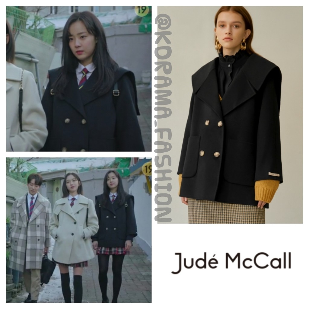 kdrama__fashion's tweet photo. Choi Ye-Bin wore JUDÉ MCCALL Karen Sailor Half Coat ₩320,000 (Sale ₩288,000) in Penthouse Season 2 Episode 1.
#choiyebinstyle #choiyebinfashion #penthouse2 #penthousedrama2 #kdrama_fashion #JUDEMCCALL #주드맥콜 #펜트하우스2 #드라마패션 #최예빈패션 #최예빈스타일 #kdramastyle https://t.co/SQUaWD1UK8