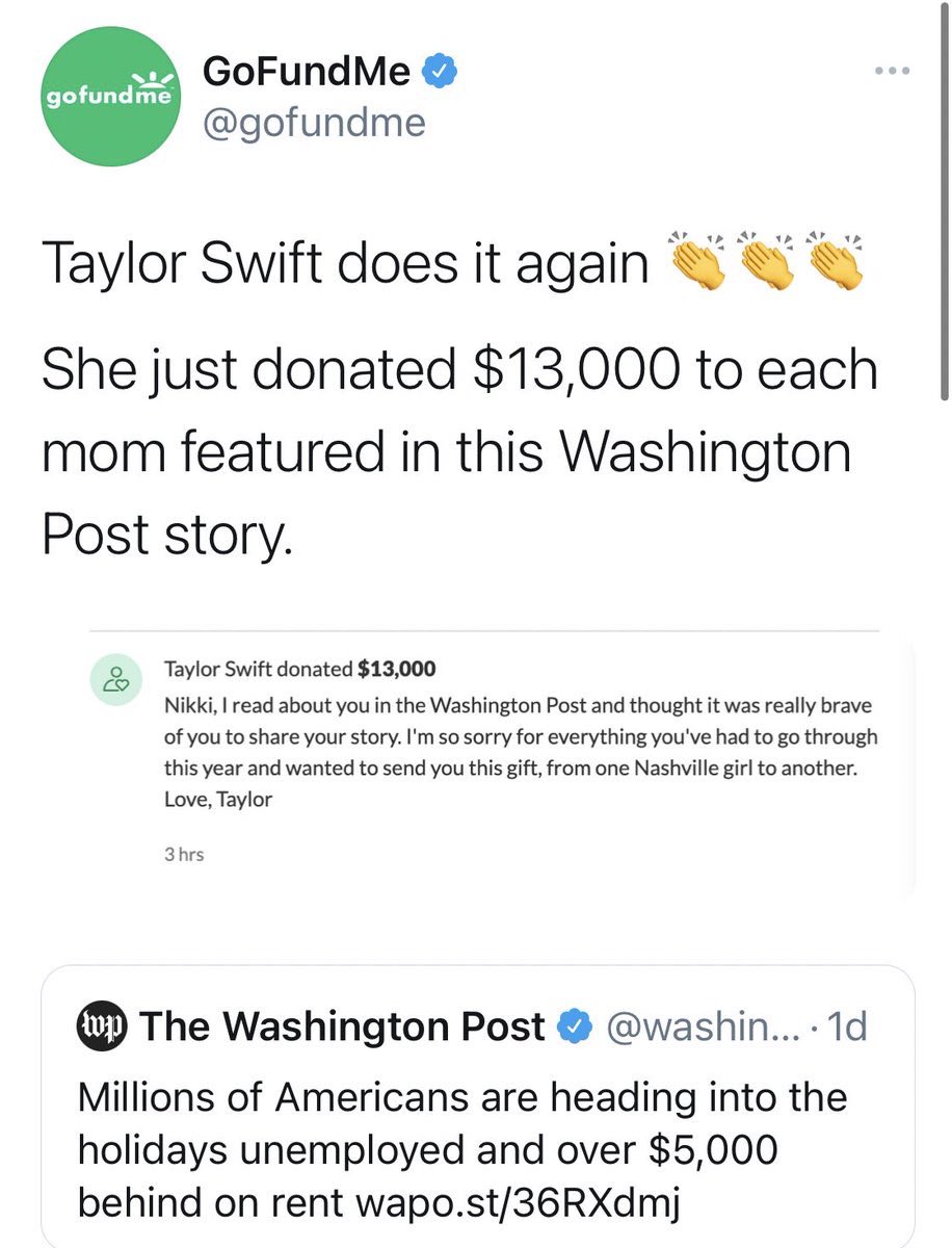 dazzlingghaze's tweet image. we do NOT deserve taylor swift. she is so kindhearted and genuine, and these are just a few examples of it. #TaylorSwiftIsLoved