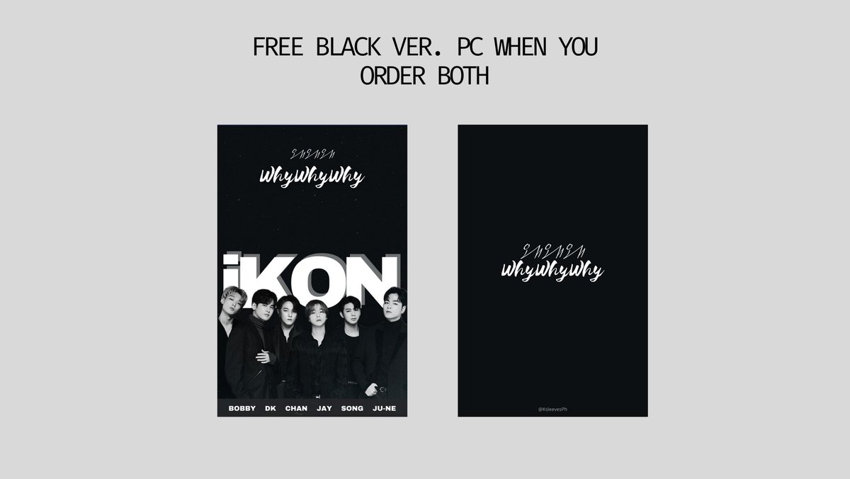 KsleevesPh's tweet photo. Get this black version PC when you order both set ❤️ https://t.co/DkFPNUJkAn