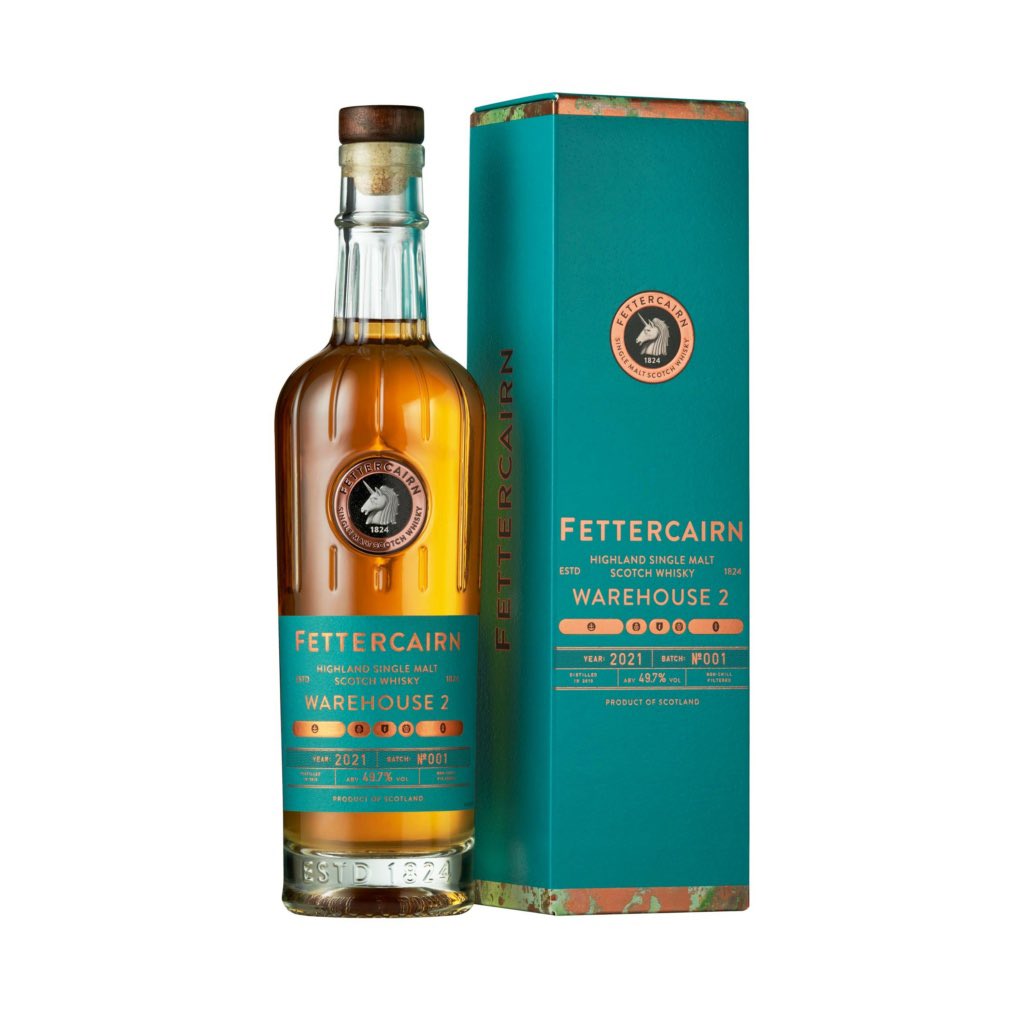 Fettercairn Warehouse 2 batch no.001😋😋😋 @FettercairnWh Matured in first-fill American and European oak casks, unseasoned casks, sherry seasoned butts from Vasyma, sherry barrels from Tevasa, ex-Bourbon barrels and Port Pipes😍, bottled at 49.7%abv, 3600 bottles.