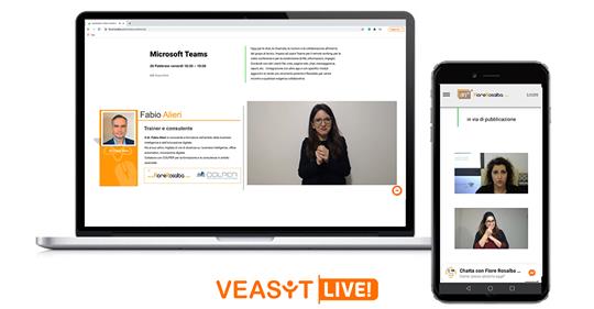 <a href="/VEASYT/">VEASYT</a> supporta le aziende che vogliono rendere i loro eventi più #accessibili dal punto di vista linguistico. In lingue vocali e in #LIS.
E i tuoi corsi online, sono accessibili?

Link al blog: bit.ly/formazione-lis…

#inclusione #interpretariato #formazione #formazioneonline