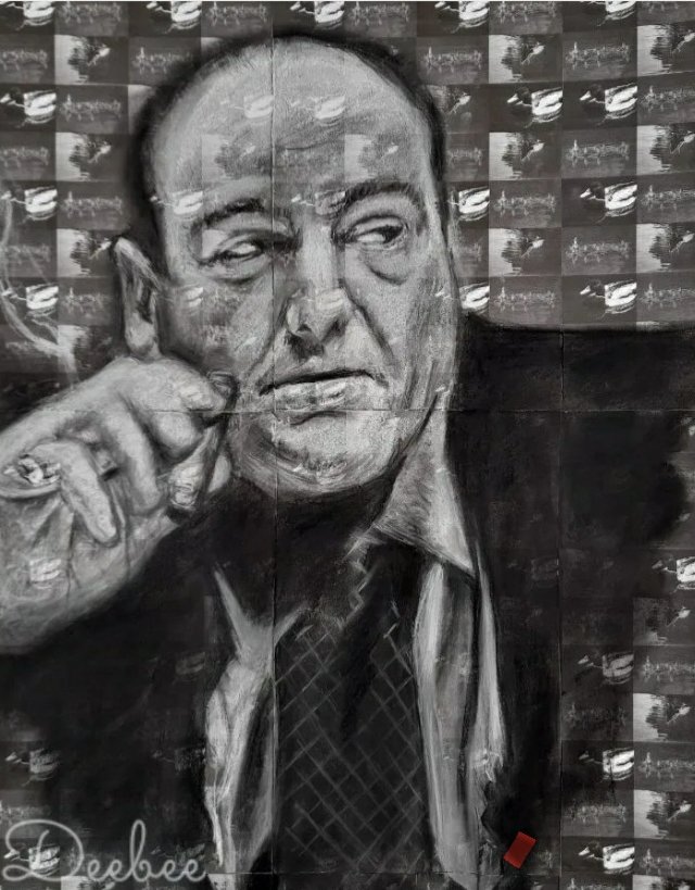 WalesArty's tweet photo. Some TV just doesn't date or fade in their brilliance even when you watch them years later after when they were first made. 

Our 'Duck Whisperer' is now available.

#TheSopranos #artwork #artist

https://t.co/mD7adXcOhA https://t.co/n2ajZqxOGL