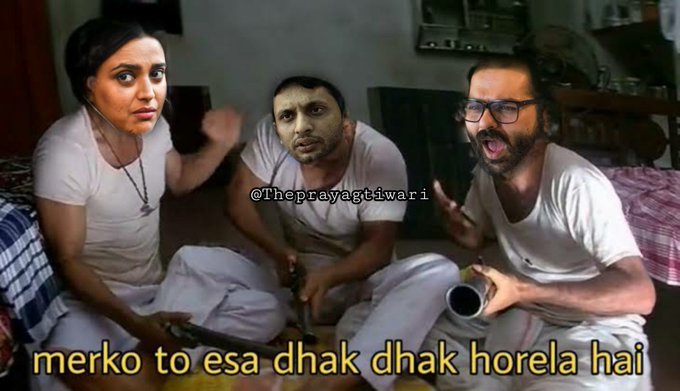 RubyKalra's tweet photo. Income Tax raid at @anuragkashyap72 and @taapsee Pannu’s places,

Meanwhile @kunalkamra88 , @ReallySwara &amp; @Mdzeeshanayyub 😂😂😂:

#modi_jawab_do https://t.co/veK8V8xV2k