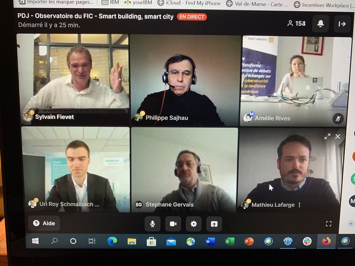 Intéressante table ronde sur cyber et territoires intelligents organisée par <a href="/Alliancy_lemag/">Alliancy Le Mag</a> <a href="/SmartCityMag_FR/">Smart City Mag</a> <a href="/SmartCityPlus/">Smart City+</a> <a href="/smartcityfeed/">Smart City Feed 🤖</a> <a href="/Alliancy_lemag/">Alliancy Le Mag</a> <a href="/ngoalamarketing/">Gilles N'Goala</a> <a href="/AnCourmont/">Antoine Courmont</a>