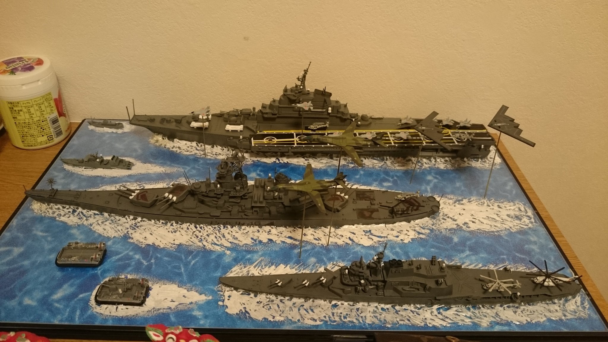 B Wing110 重工業 株 もがみ型護衛艦 艦船模型 艦名決まったんすね ここで私が数年前に作った魔改造航空巡洋艦 最上 もとい護衛艦もがみさんを投稿してみま T Co Gifoxwx21x Twitter