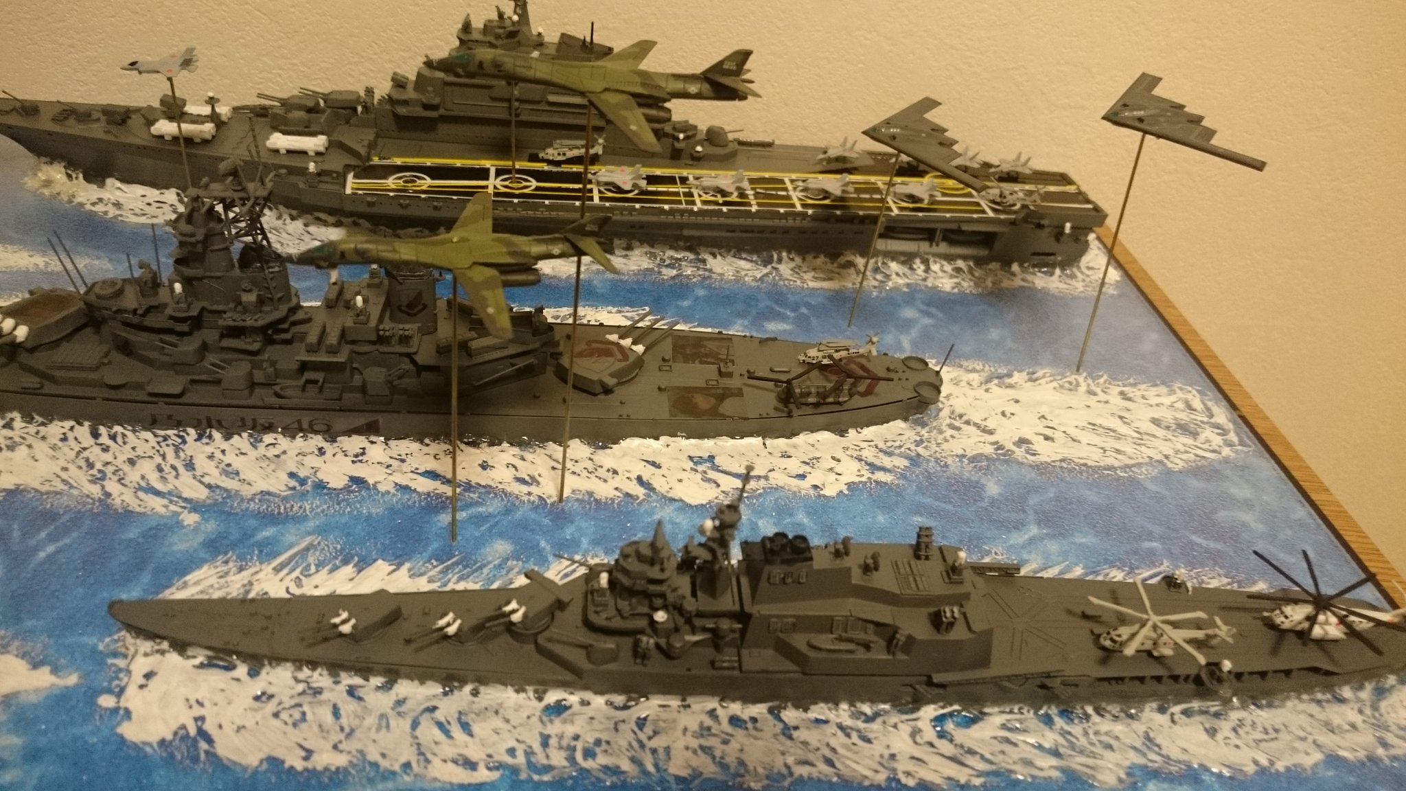 B Wing110 重工業 株 もがみ型護衛艦 艦船模型 艦名決まったんすね ここで私が数年前に作った魔改造航空巡洋艦 最上 もとい護衛艦もがみさんを投稿してみま T Co Gifoxwx21x Twitter