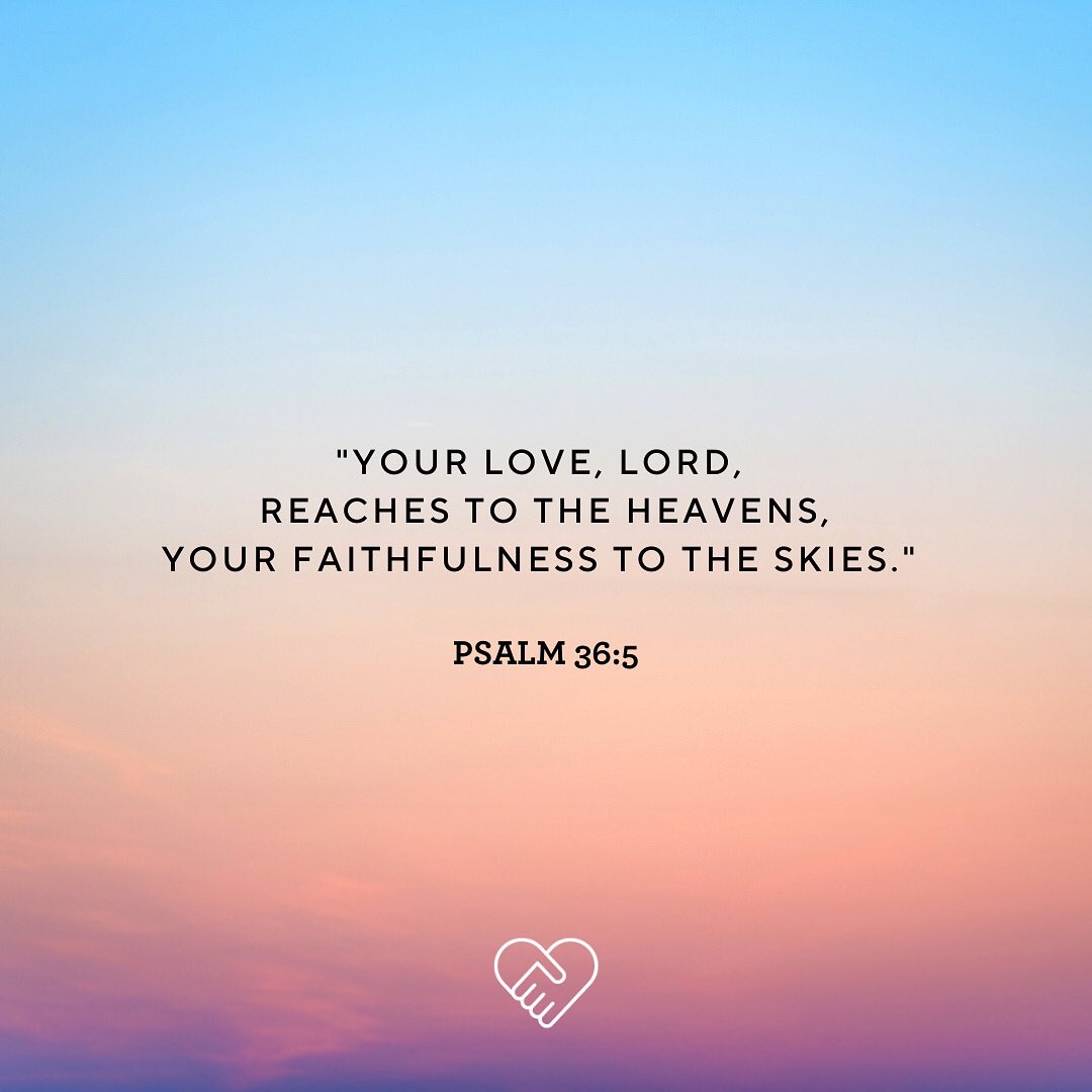 generositypro's tweet photo. “Your love, Lord, reaches to the heavens, your faithfulness to the skies.”
- Psalm 36:5
#bibleverse #fathiful #Lord #generosity #generous #God #thegenerosityproject https://t.co/QnoOIQ4s97