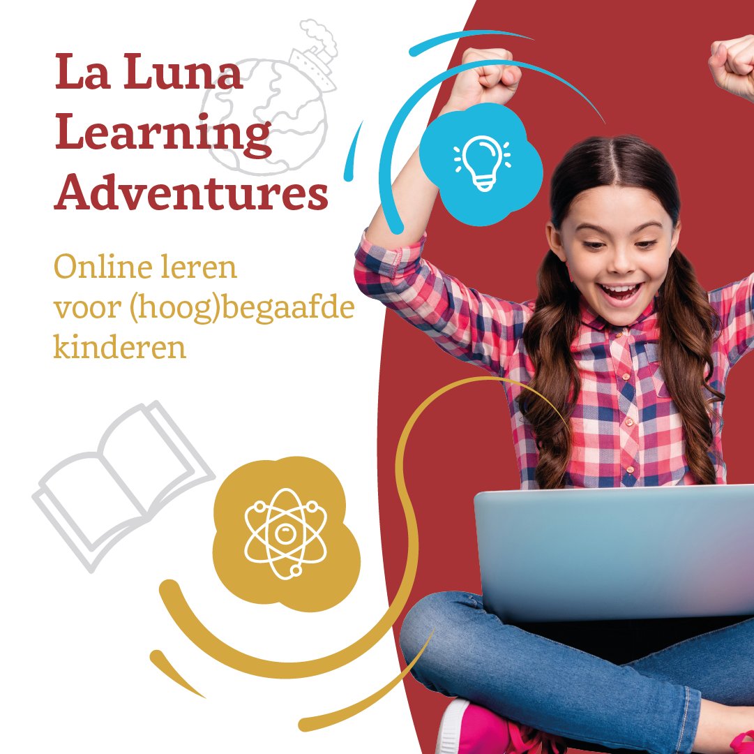 HBweek's tweet image. Mede dankzij La Luna Learning Adventures zetten we ook dit jaar #hoogbegaafdheid weer op de kaart: weekvandehoogbegaafdheid.nl
