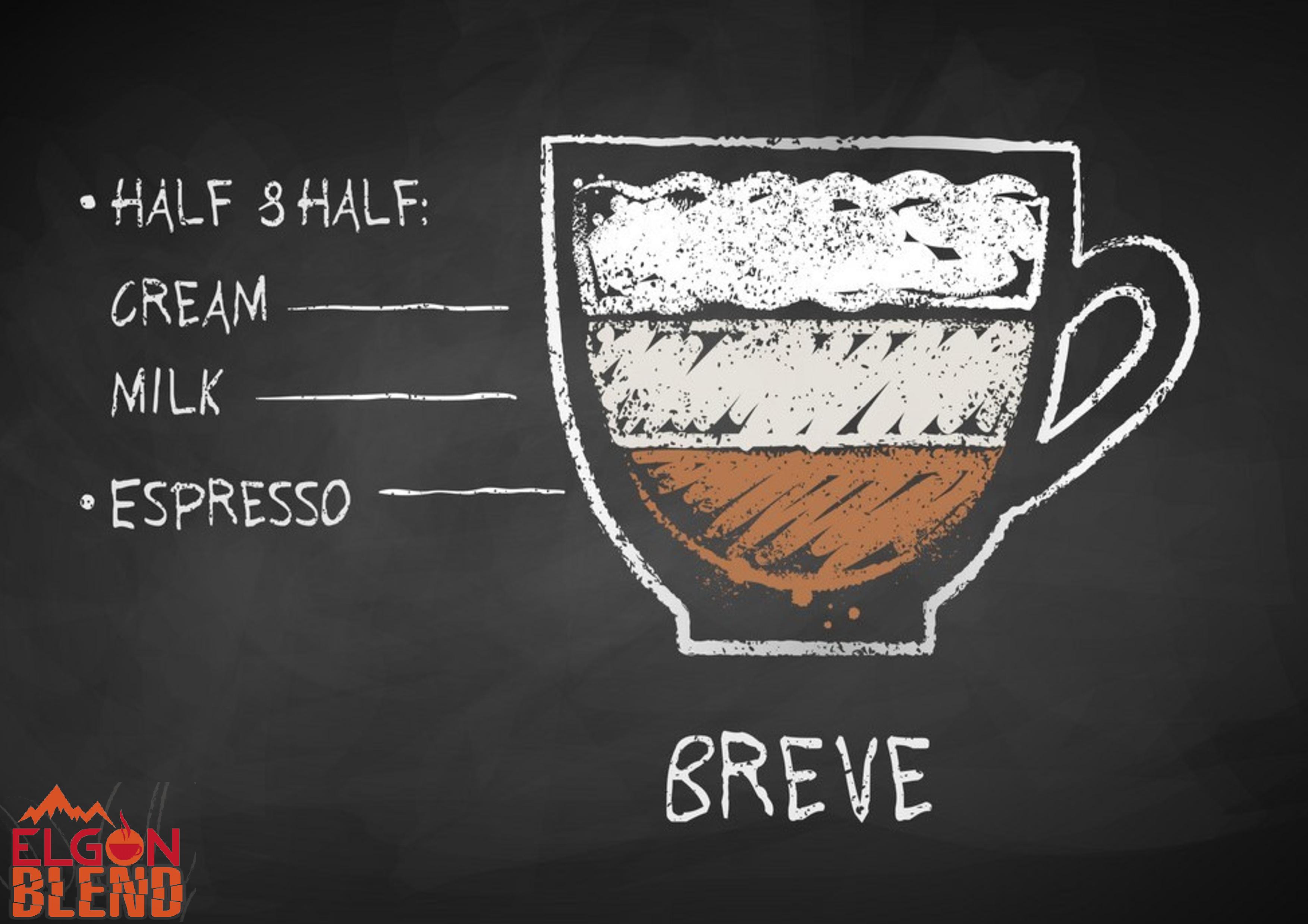 Sasa Coffee Trading Company Coffee Flavors Caffe Breve Breve Means Short In Italian You Ll Hear Different Names Of This Drink People Often Call It As Cafe Breve Breve Latte Or