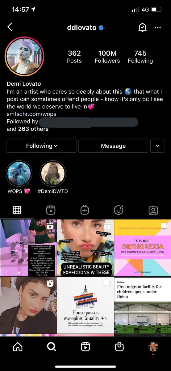 GIRLIE MADE IT TO 100MIL FOLLOWERS