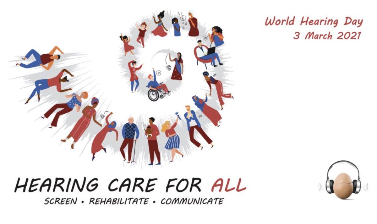 Happy World Hearing Day! 🦻🏻🦻🏽🦻🏿