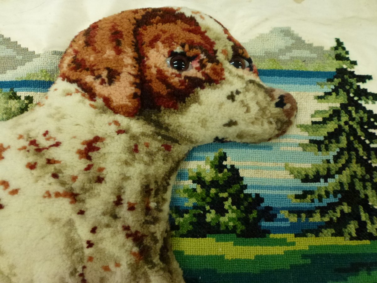 McManusDundee's tweet photo. Have you picked up any #lockdown hobbies? We simply adore this Berlin wool work showing a dog – perhaps one to earmark for a future project! #WoofWednesday #craftgoals https://t.co/aLlVBFvLxf