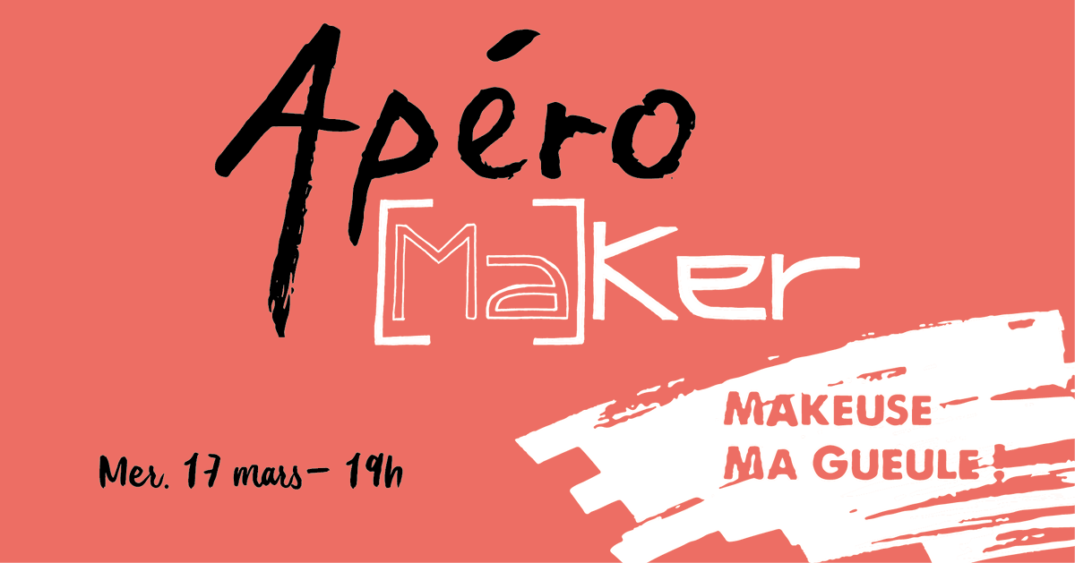 RFFLabs's tweet photo. 🍻 L’Apéro[Ma]ker : Makeuses 👩‍🦰

Mars correspond souvent à la mise en lumière des femmes, Parole à 10 femmes du Mouvement Maker !

📺 Evénement distribué en visio ou en stream
⏰17 mars-19h

#fablab #mouvementmaker #makeuse #JourneeInternationaleDesDroitsDesFemmes https://t.co/TMSCGXq2cF