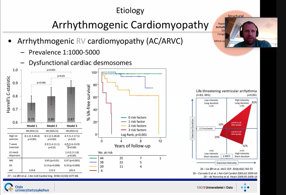 Ana_MonicaC's tweet photo. Great expertise in sudden cardiac death in athletes by @oyvlie at Sports Cardiology Webinar directed by the Working Group for preventive cardiology, cardiac rehabilitation and sports cardiology, Norwegian Society of Cardiology @ProCardio1 https://t.co/t7GSZ5qAE0