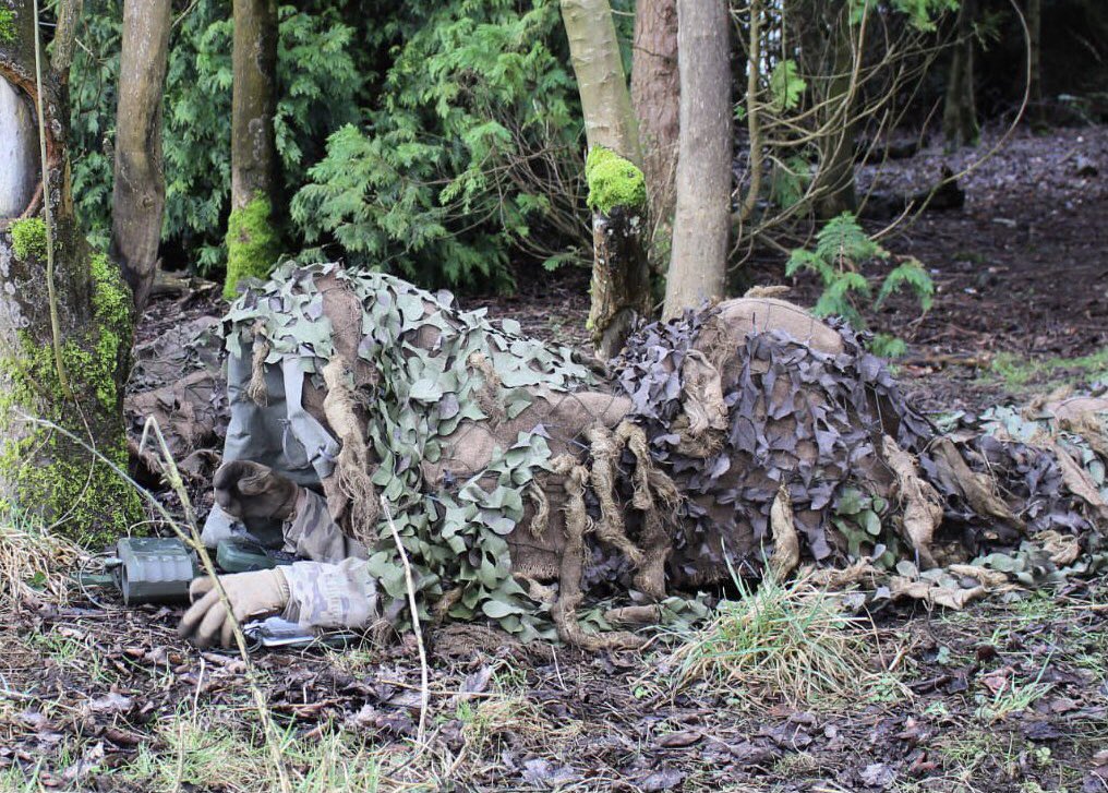 Always innovating.
On Ex Cypher Strike, <a href="/Airbornegunners/">7 Para RHA</a>’ Fire Support Teams are testing new shelters designed to improve thermal and visual camouflage when working in static Observation Posts