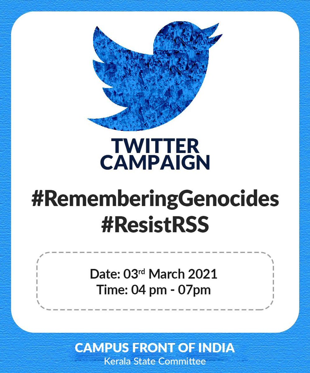 MKavalakatte's tweet photo. All riots happened because of RSS!!
#RememberingGenocides
#ResistRss https://t.co/tpEzMHIlN9