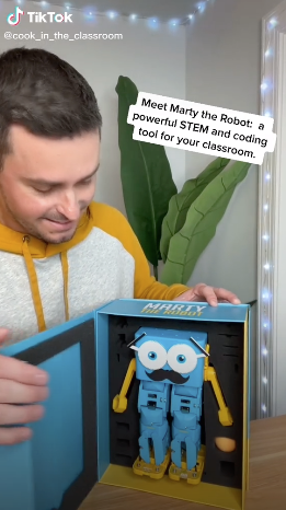 RoboticalLtd's tweet photo. Woo hoo!! Thanks @CookClassroom. We're delighted you like Marty and hope your students will too πΊπ€
Check it out π
https://t.co/i2zOdvGEGM
#ad #tiktokpartner #cookintheclassroom https://t.co/E9FebkS9FO