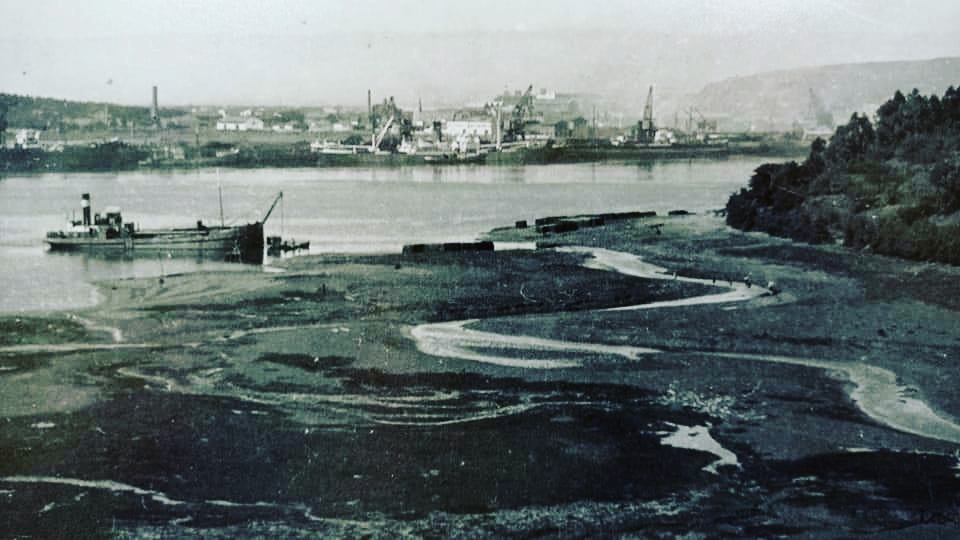 La Mar de Rodiella (1954) #Puerto #Aviles <a href="/AytoAviles/">AytoAvilés</a> vía #LavianaGozon somos #lapuertadelmar